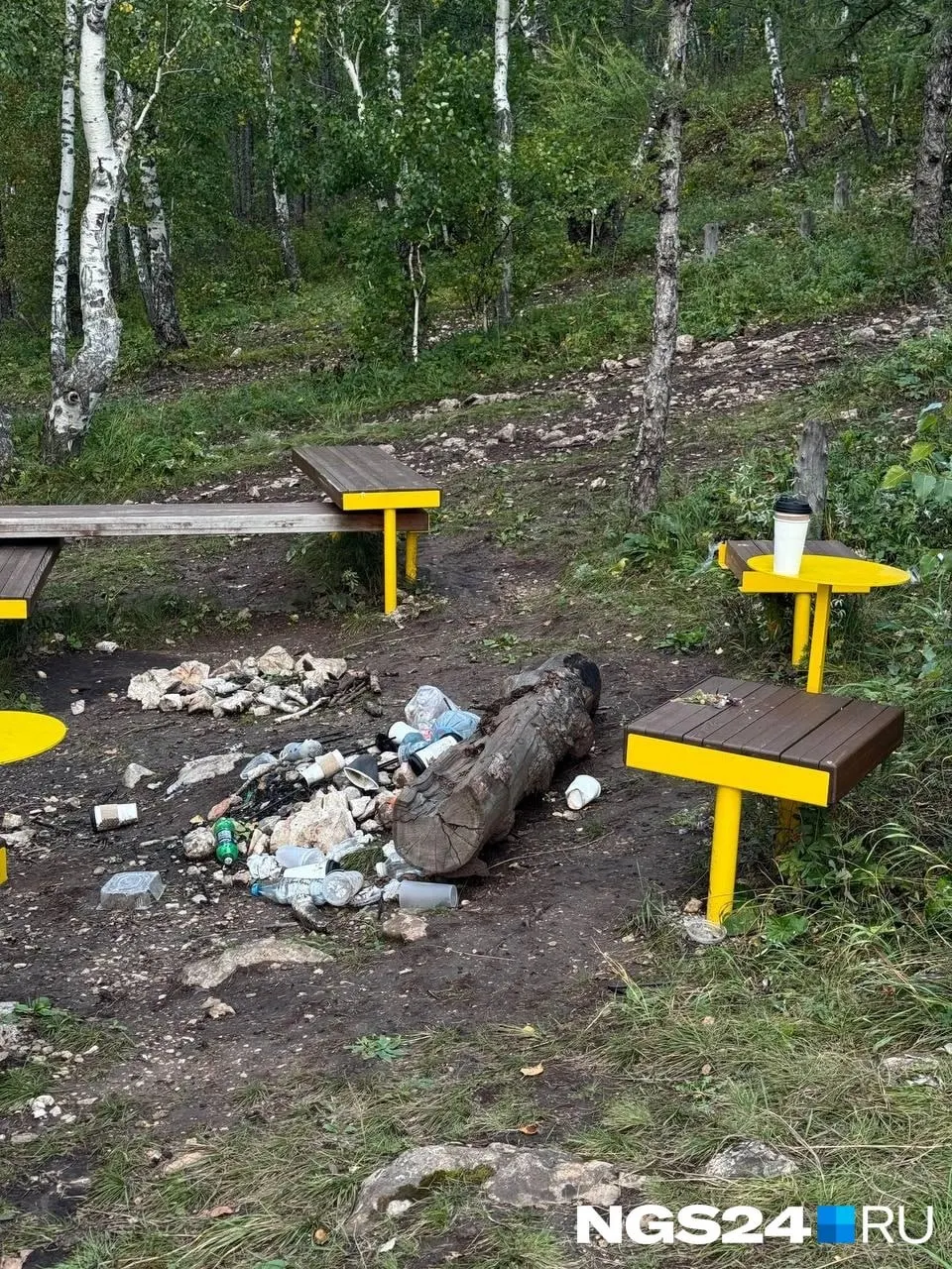 На Торгашинском хребте выявили три случая вандализма за 1,5 года. Повреждённые лавочки и беседки восстановит Туристский информационный центр; камеры установить пока невозможно.