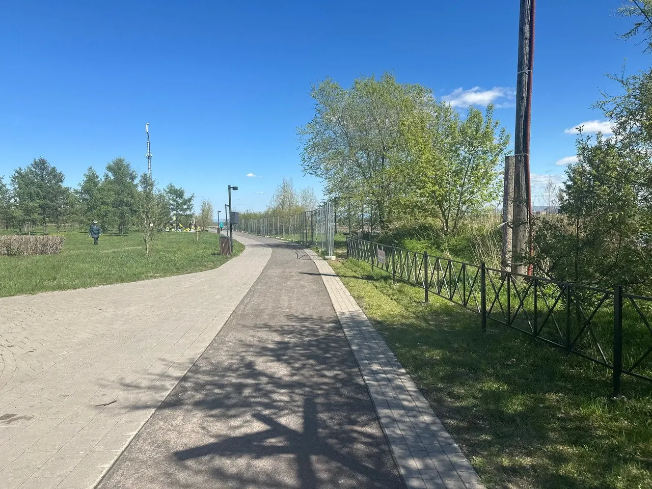 Специалисты выявили нестабильность грунта и огородили участок. Власти ищут подрядчика для разработки проекта укрепления берега; площадку для выгула собак пока оставляют открыной и будут проверять ежедневно.