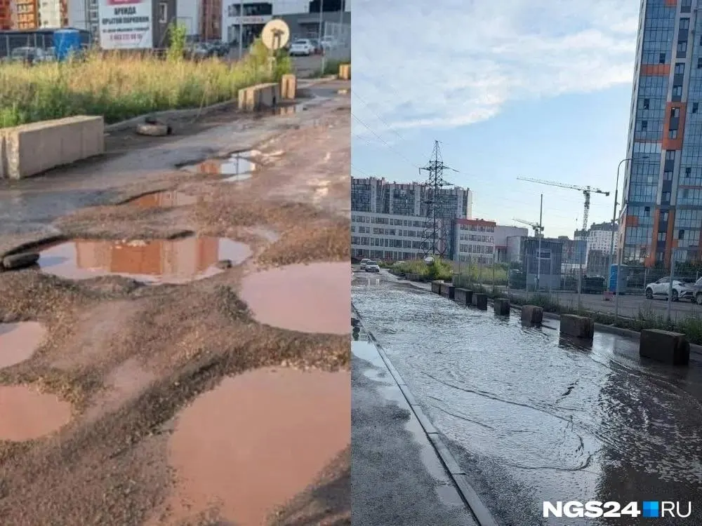 В Красноярске строят дорогу от Волжской к Кутузова для подвоза к школе на 1 280 мест и жилым кварталам — завершить планируют к концу 2027 года. После этого запланирован ещё один выезд от Апрельской, 5И к Аральской; текущие проблемные участки частично заделали ямочным ремонтом.